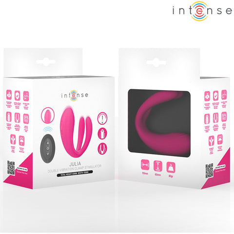 Ovo Vibratório Duplo JULIA Intense 10 Modos | Dupla Estimulação | Controlo Remoto