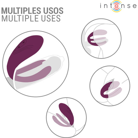 Double Vibrating Egg SANDRA Intense 10 Modes | Double Stimulation | Remote Control