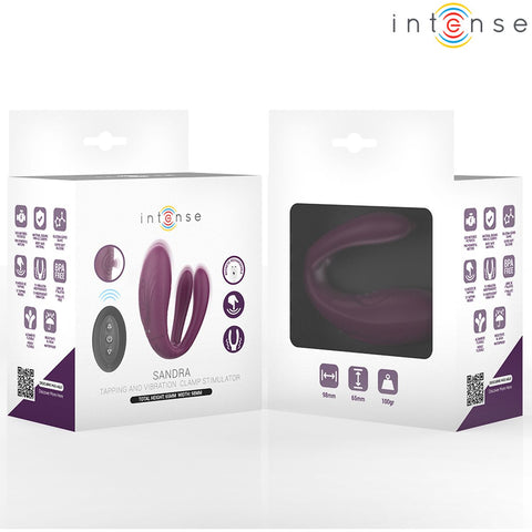 Double Vibrating Egg SANDRA Intense 10 Modes | Double Stimulation | Remote Control