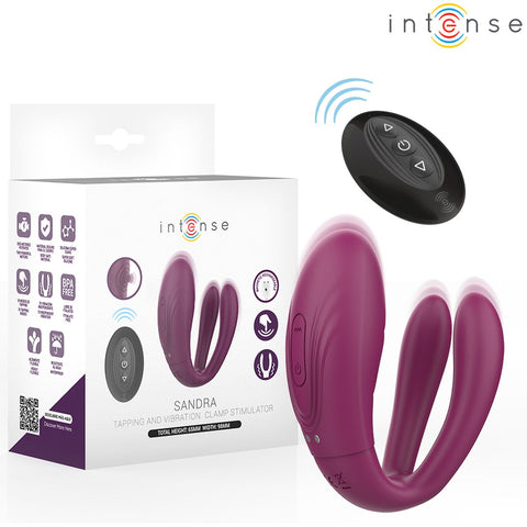 Double Vibrating Egg SANDRA Intense 10 Modes | Double Stimulation | Remote Control