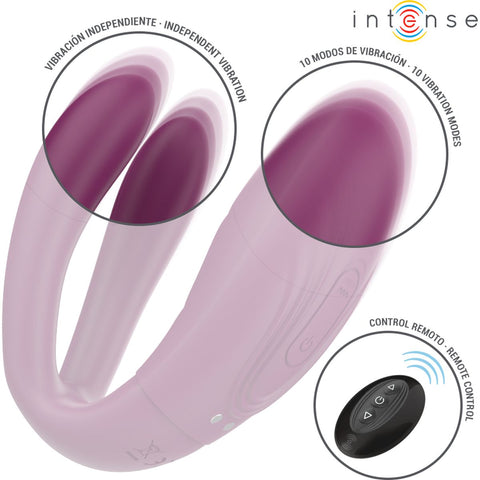 Double Vibrating Egg SANDRA Intense 10 Modes | Double Stimulation | Remote Control