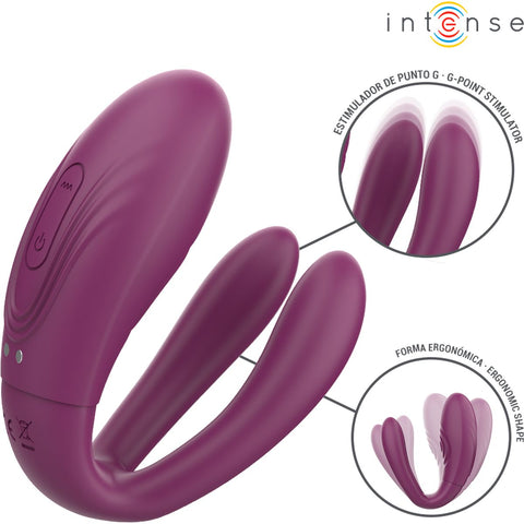 Ovo Vibratório Duplo SANDRA Intense 10 Modos | Dupla Estimulação | Controlo Remoto