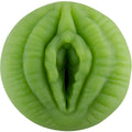 Masturbador Vagina Lata de Bebida Energética — ilustração do canal interno com texturas estimulantes do masturbador vaginal, para sensações ultrarrealistas