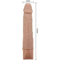 Vibrador Realista Pretty Love Leander em cores vibrantes, perfeito para amantes de brinquedos íntimos.
