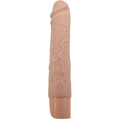 Vibrador Realista Pretty Love Osric, destacando sua textura realista e design ergonômico para prazer incomparável.