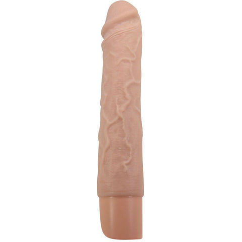 Vibrador Realista Pretty Love Osric, destacando sua textura realista e design ergonômico para prazer incomparável.