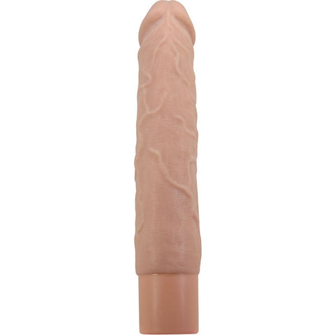 Vibrador Realista Pretty Love Osric, uma visão íntima do brinquedo, ideal para quem busca prazer verdadeiro.