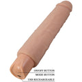 Vibrador Realista Pretty Love Soren com foco nas suas dimensões de 25.2cm e Ø4.3cm.