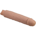 Vibrador Realista Pretty Love Soren, mostrando o carregador USB Tipo-C e as características do produto.