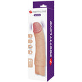 Vibrador Realista Pretty Love Jermaine, em um ambiente sensorial, com 10 vibrações e design que imita a anatomia real.