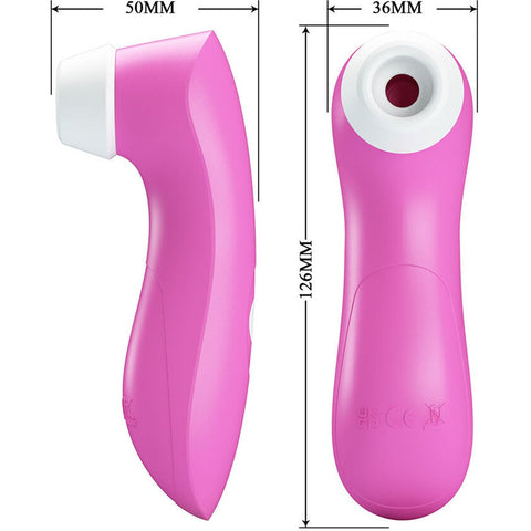 Estimulador Clítóris Mini Sugador Romance | 8 Níveis Sucção | A Pilhas