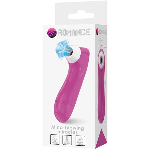 Estimulador Clítóris Mini Sugador Romance | 8 Níveis Sucção | A Pilhas