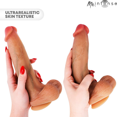 Dildo Super Realista MR INTENSE Bruce L – Tamanho Extremo com Ventosa | 23cm Ø5.2cm