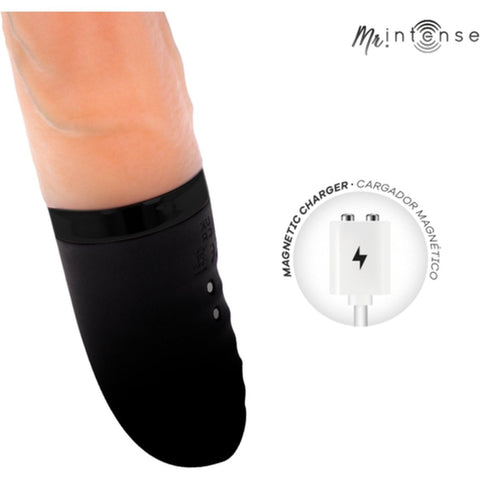 Vibrador Mr. Intense Jean Up&Down – Efeito de Calor + 10 Vibrações | Silicone | 24cm Ø3.8cm