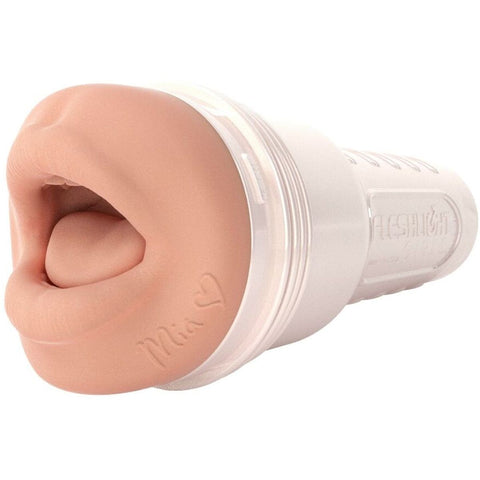 Masturbador Fleshlight Mia Malkova – Boca Realista Headshot Mouth | Textura Exclusiva 🔥
