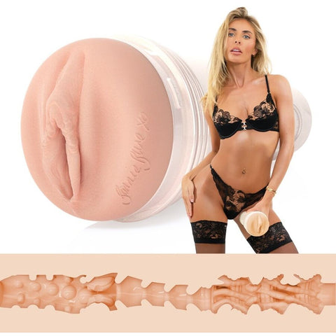 Masturbador Fleshlight Bonnie Blue | Vagina Realista | Textura Lady 1K | Real Feel
