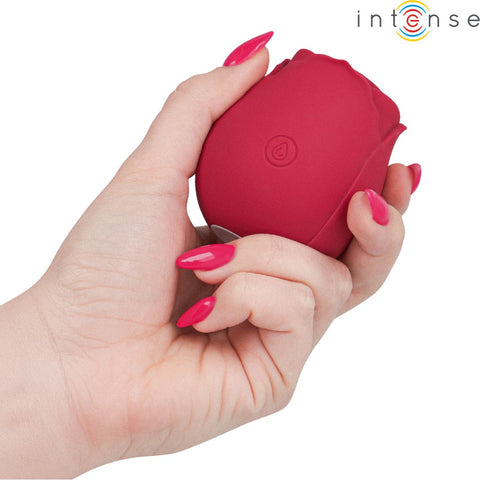 Estimulador Clítóris Sugador Intense CAMELIA – 10 Modos de Sucção | Rosa Vermelho 🌸🔥