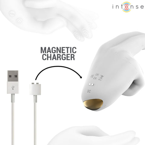 Estimulador JIMMY Intense | Dedos Flexíveis + Calor + Vibração | USB