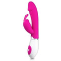 Vibrador com Estimulador Clitóris Gene com Voz, 20.5cm Ø3.4cm, 30vibrações  Pretty Love   