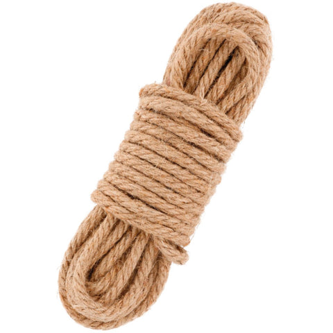 Corda Darkness JAPANESE Juta 5m - Ideal para jogos de bondage, feita de 100% juta para submisso e dominante.