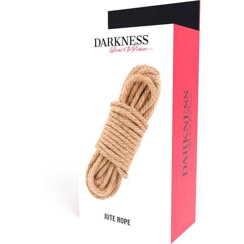 Corda Darkness JAPANESE Juta 10m de 10 metros, projetada para amantes do BDSM e fetichismo com qualidade premium.