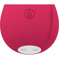 Estimulador Clitóris Sugador Mia Rosa Vermelho em vista frontal, design discreto e ventosa clitoriana com 10 modos de sucção
