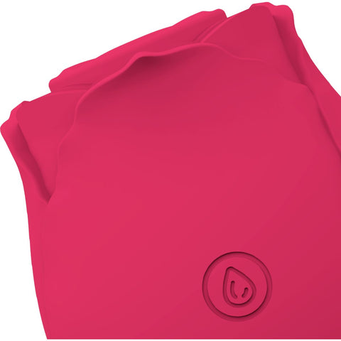 Estimulador Clitóris Sugador Mia Rosa Vermelho com indicação de resistência à água IPX6 e acabamento suave