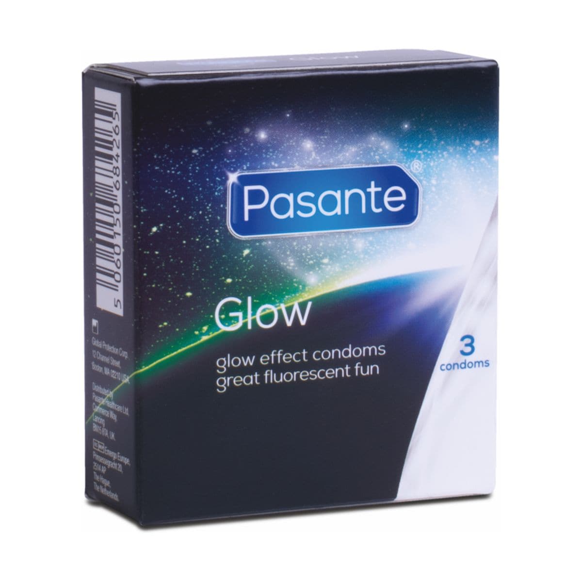 Preservativos Fluorescente, Pasante - Pérola SexShop