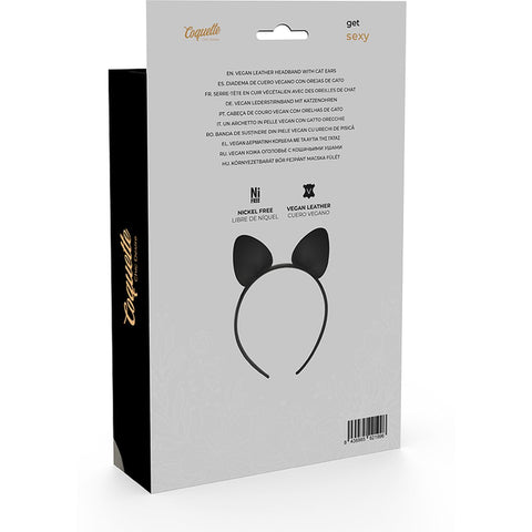 Bandolete Orelhas de Gato Coquette Chic Desire | Pele Vegana
