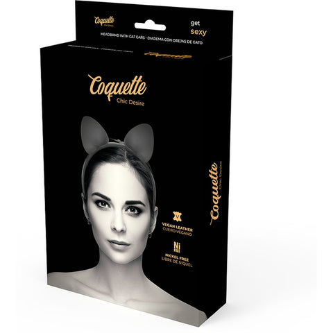 Bandolete Orelhas de Gato Coquette Chic Desire | Pele Vegana