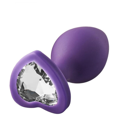 Kit Anal 3 Plugs Silicone Flirts Roxo  Dream Toys   