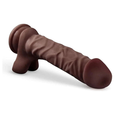 Loverboy Dildo Realista DJ Chocolate, 22cm Ø4.4cm (macio)  Blush Novelties   