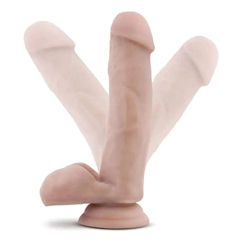 Loverboy Dildo Realista The Pool Boy Branco, 17.5cm Ø3.5cm  Blush Novelties   