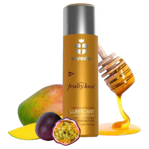 Lubrificante Fruity Love Frutas Tropicais com Mel, 50ml - Lubrificação Duradoura e Saborosa  Swede   