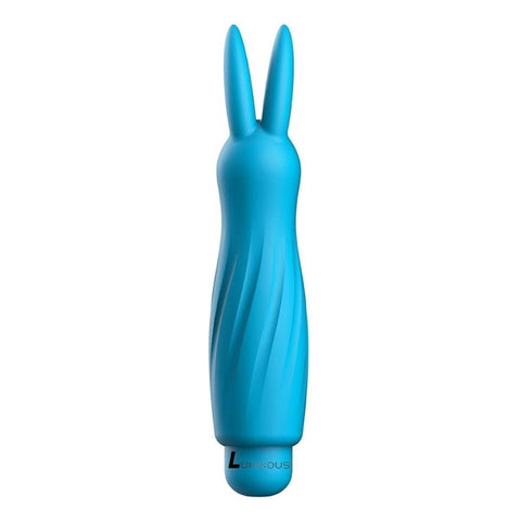 Luminous Ultra Soft Silicone SOFIA Azul, 13cm Ø2.5cm, 10vibrações  Luminous   