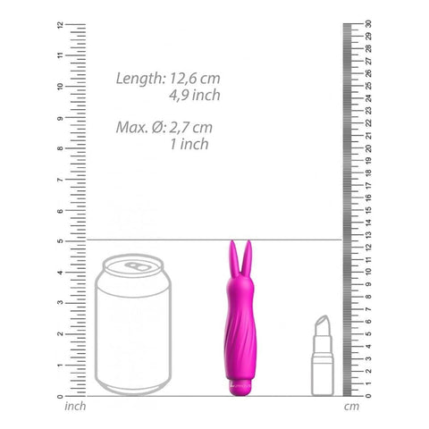 Luminous Ultra Soft Silicone SOFIA Rosa, 13cm Ø2.5cm, 10vibrações  Luminous   