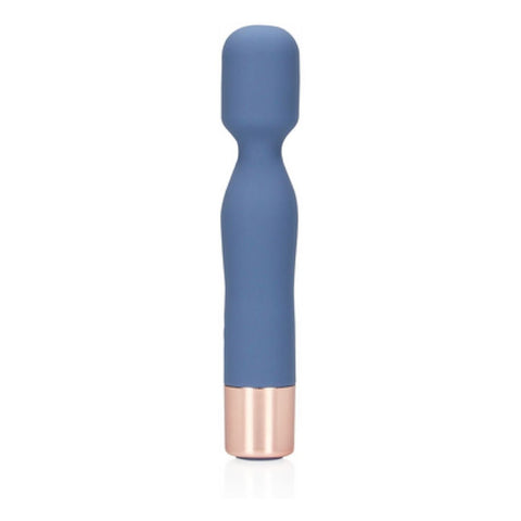 Massajador Mini Wand Loveline Azul USB, 14.3cm Ø2.4cm, 10vibrações  LoveLine   