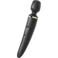 Massajador Wand-er Woman Satisfyer Preto, 34cm Ø5.7cm, 50vibrações  Satisfyer   