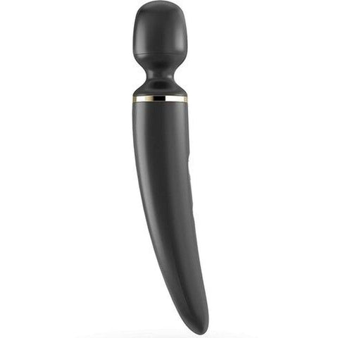 Massajador Wand-er Woman Satisfyer Preto, 34cm Ø5.7cm, 50vibrações  Satisfyer   