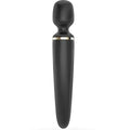 Massajador Wand-er Woman Satisfyer Preto, 34cm Ø5.7cm, 50vibrações  Satisfyer   