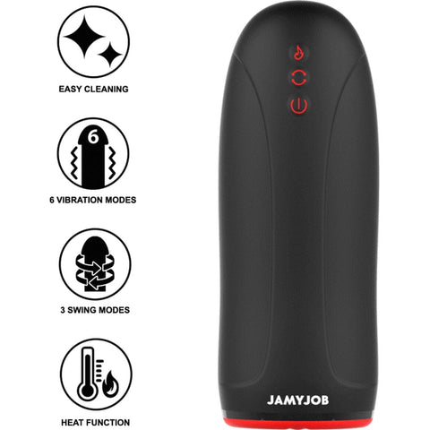 Masturbador Automático Swing-R, Calor, Rotação e Vibração JamyJob  Jamyjob   