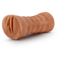 Masturbador M-For-Men Vagina Realista com Bala Vibratória Julieta Castanho  Blush Novelties   