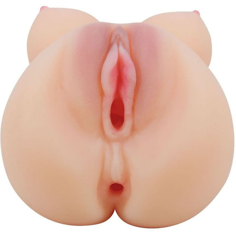 Masturbador Realista Replica Mulher, Crazy Bull Hannah Baunilha, 17cm vibradores Baile