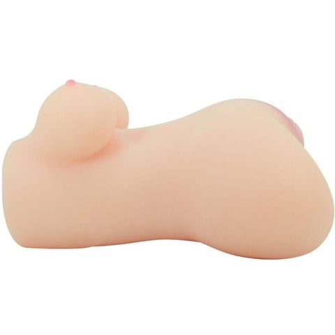 Masturbador Realista Replica Mulher, Crazy Bull Hannah Baunilha, 17cm vibradores Baile