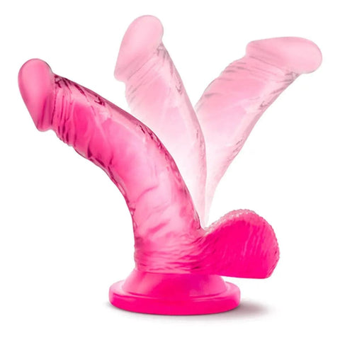 Mini Dildo Naturally Yours Mini Cock Rosa, 13cm Ø2.5cm  Blush Novelties   