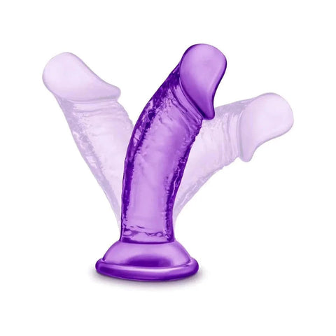 Mini Dildo Realista bYours Sweet Small Roxo, 11cm Ø3cm  Blush Novelties   