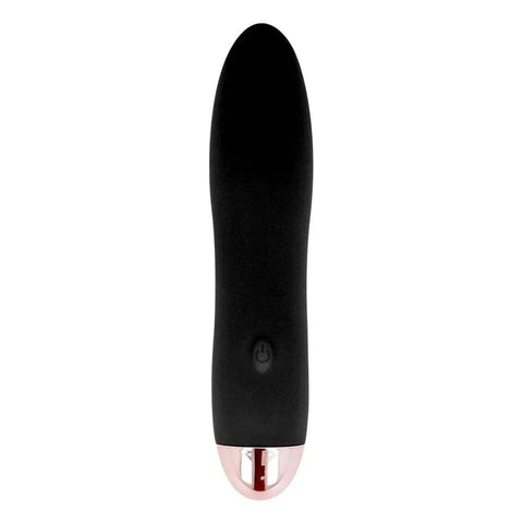 Mini Vibrador Dolce Vita 4 Preto USB, 13cm Ø2.6cm, 7vibrações  Dolce Vita   