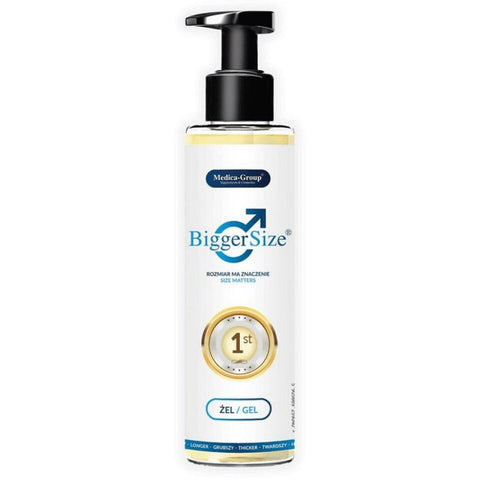 BiggerSize Gel Aumento Pénis 150ml - Aumenta Tamanho, Espessura e Sensibilidade
