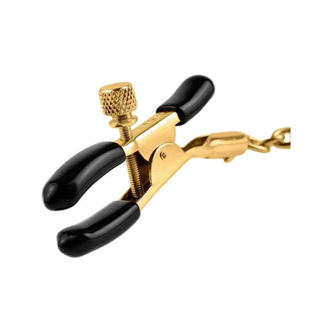 Nipple Clamps Fantasy Gold  Pipedream   