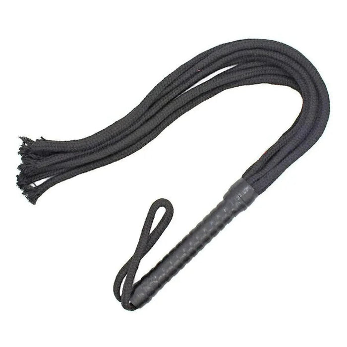Chicote de Corda Preto, 50cm Ohmama Fetish